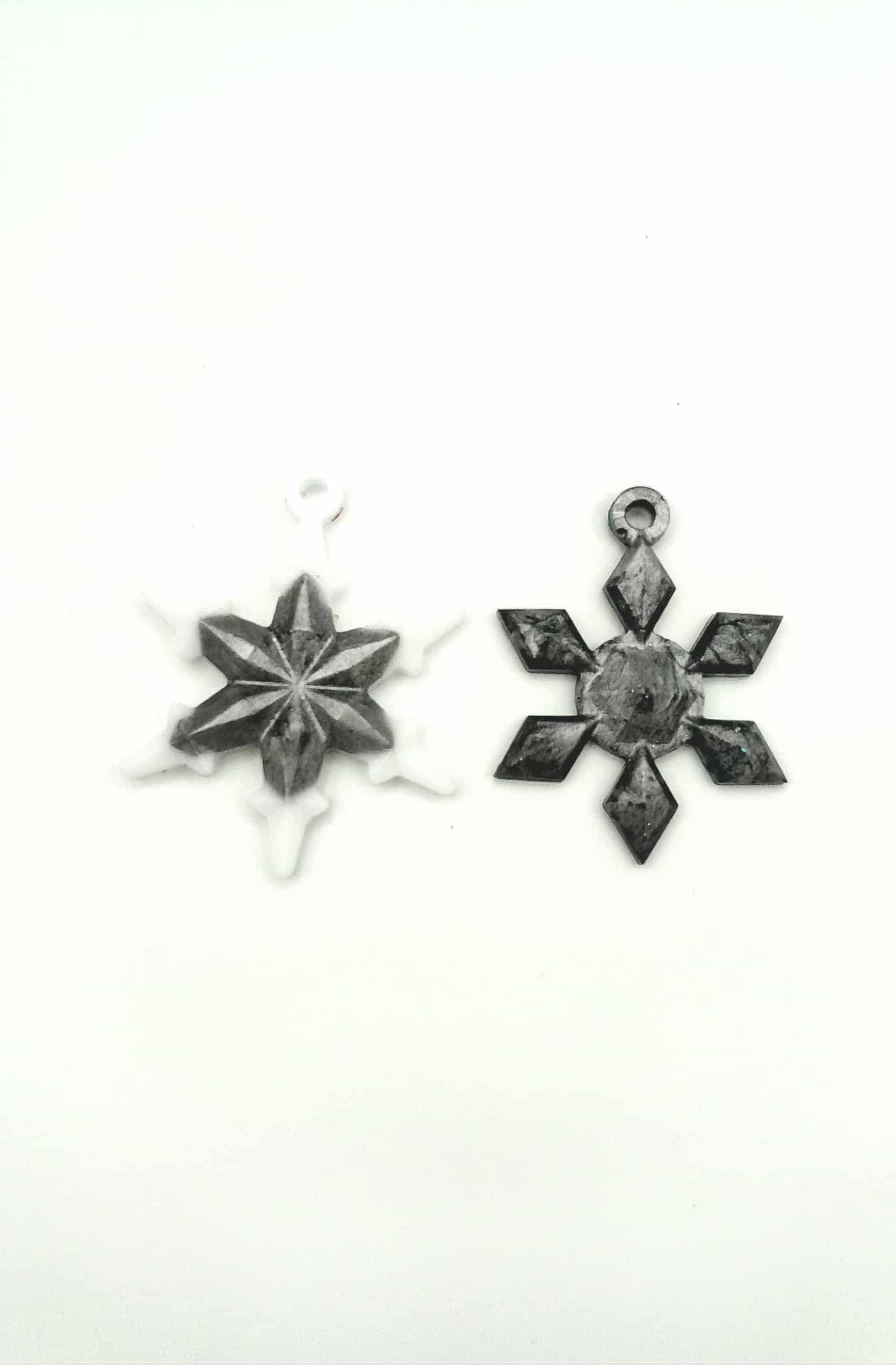 ✨ Démo – Décoration Flocon de Neige en Résine Époxy Personnalisée ✨