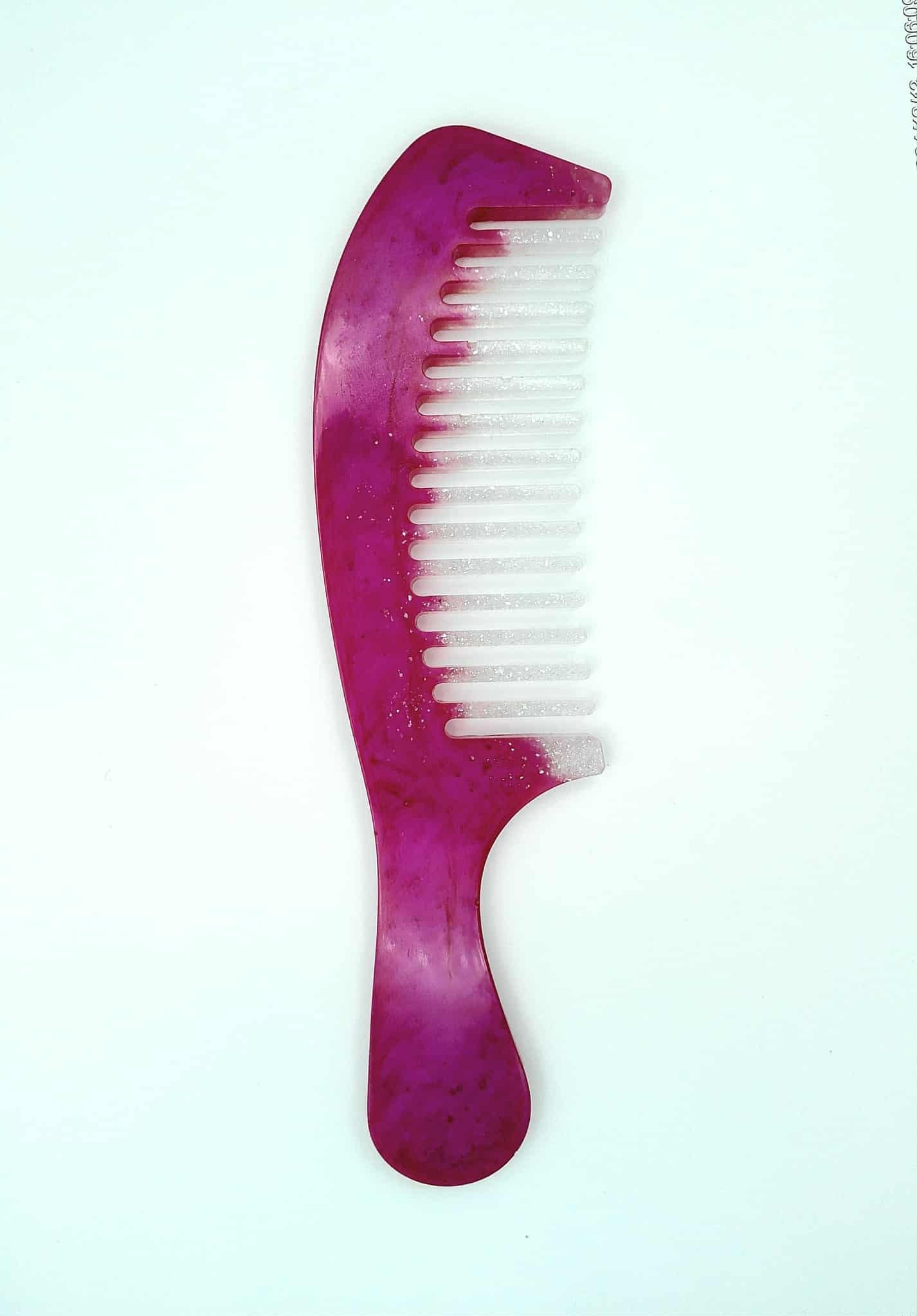 ✨ Démo – Peigne époxy personnalisé ✨