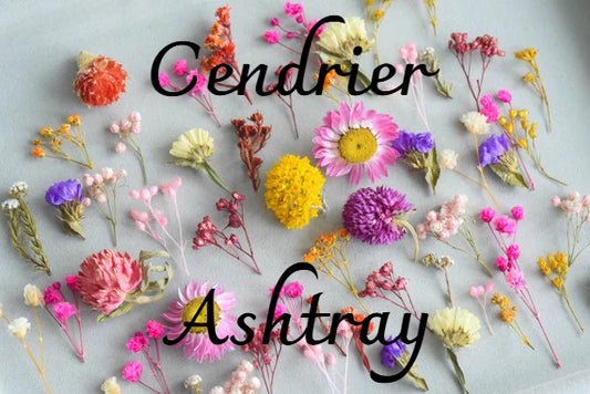 🎨 Créez votre propre cendrier – Fleurs et formes 🌸