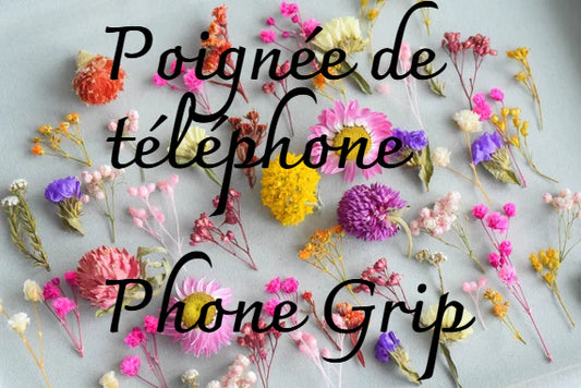 🎨 Créez votre propre support de téléphone – Fleurs et formes 🌸