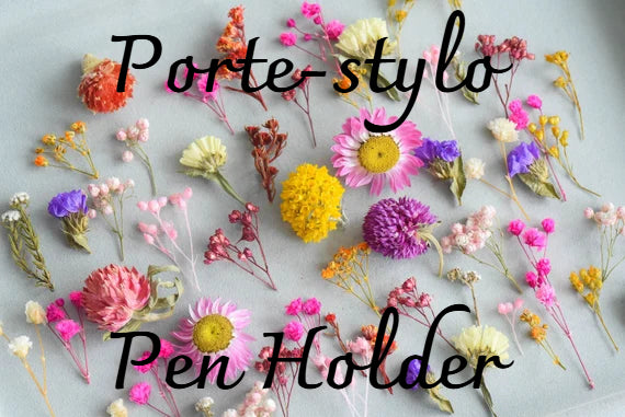 🎨 Créez votre propre pot à stylos – Fleurs 🌸