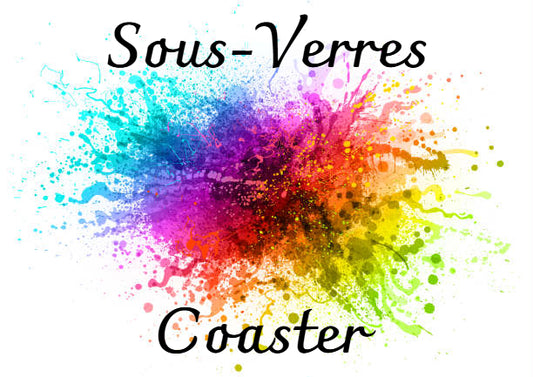 🎨 Créez votre propre sous-verre – Fleurs et formes 🌸