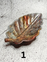 Plateau Feuille en Résine Époxy Fait Main | Décoration en Résine | Cadeau Original