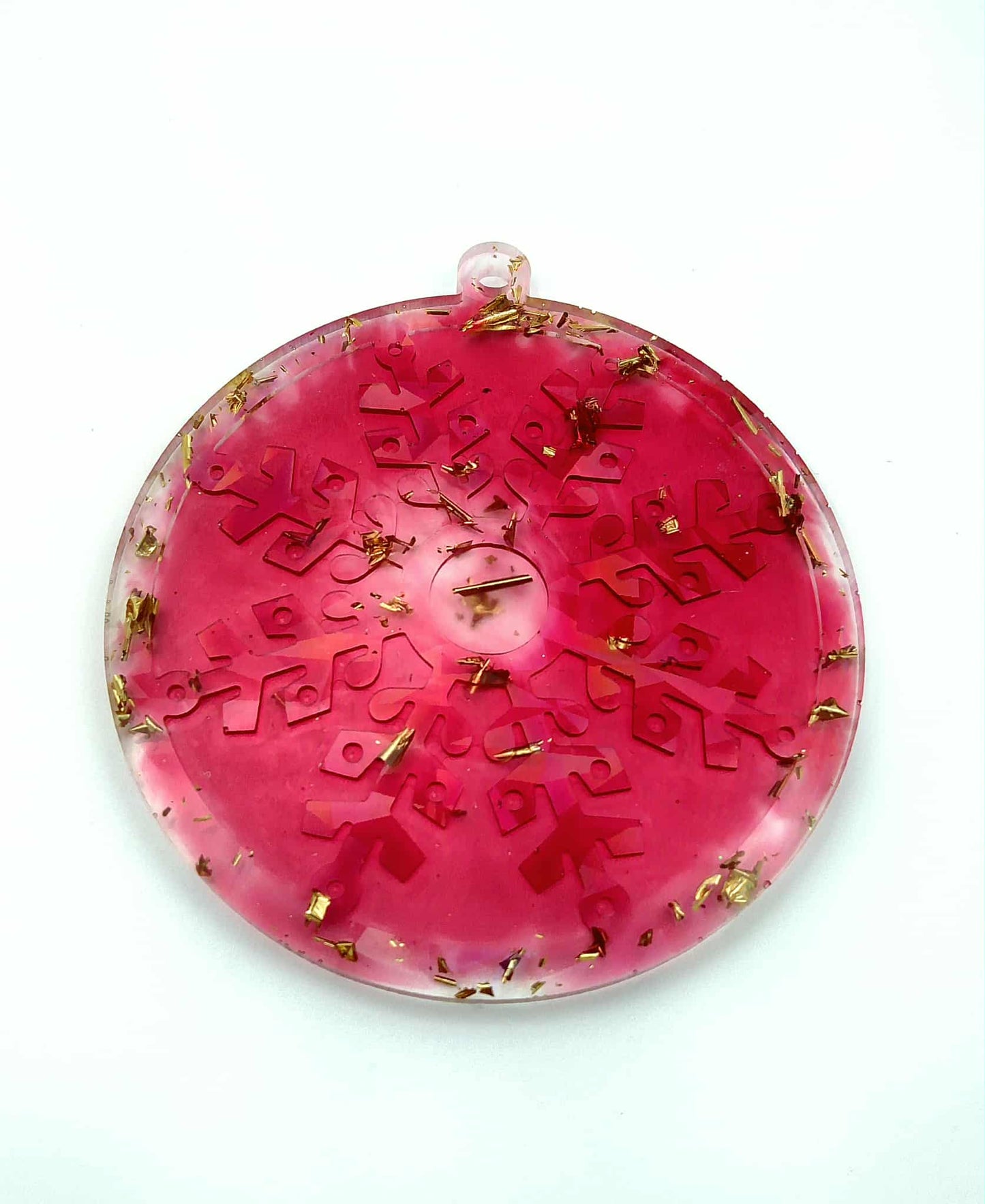 ✨ Ornements de Noël en époxy holographiques faits à la main ✨