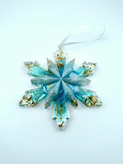 ✨ Flocons de neige en époxy faits à la main ✨