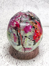 Crâne Coloré en Résine Époxy Fait Main | Décoration Gothique Unique | Skull Artistique | Cadeau Original | Décor Alternative