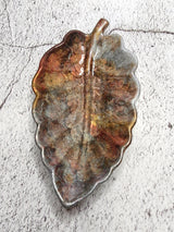 Plateau Feuille en Résine Époxy Fait Main | Décoration en Résine | Cadeau Original