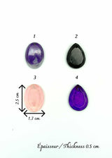 Pendentif en résine époxy – élégance personnalisée