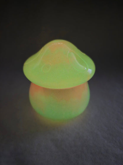 ✨ Démo – Champignon en résine époxy phosphorescent ✨