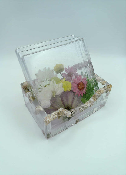 ✨ Démo d'art époxy – Élégance florale ✨