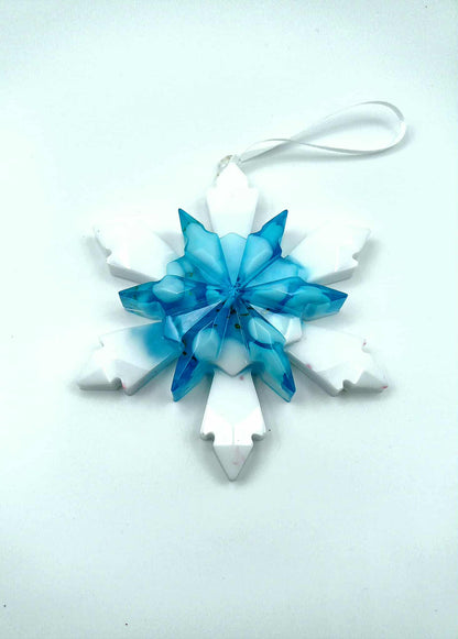 ✨ Flocons de neige en époxy faits à la main ✨